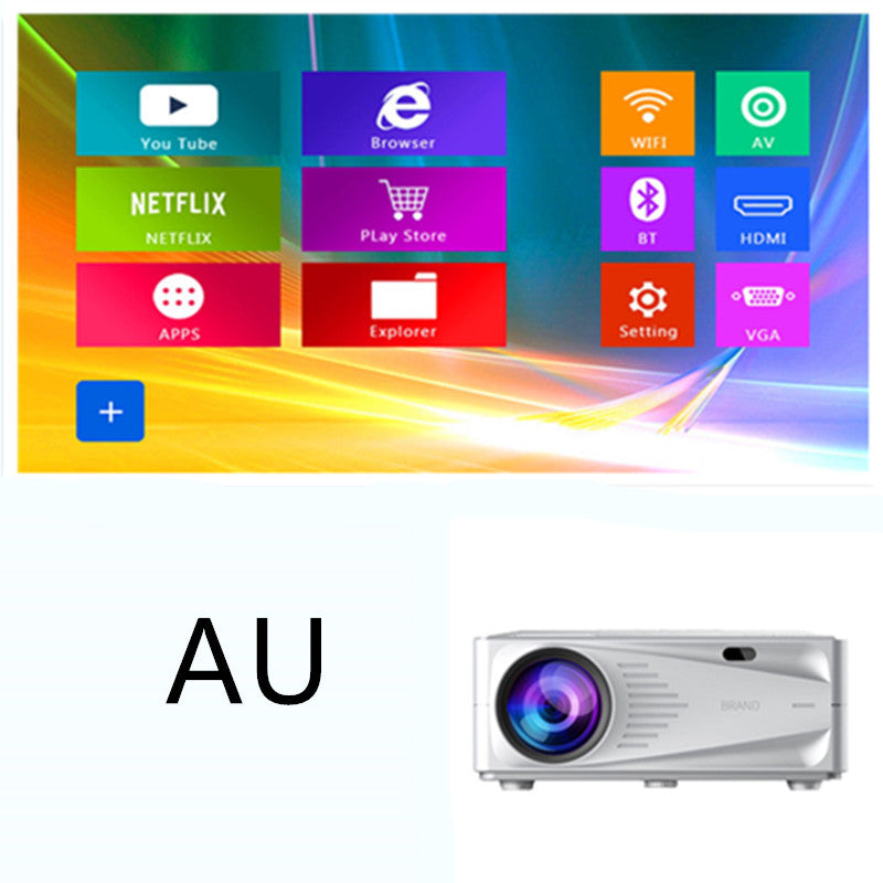 Hd Smart Projector Wifi Home 3200 Lumen Cell Phone Projector