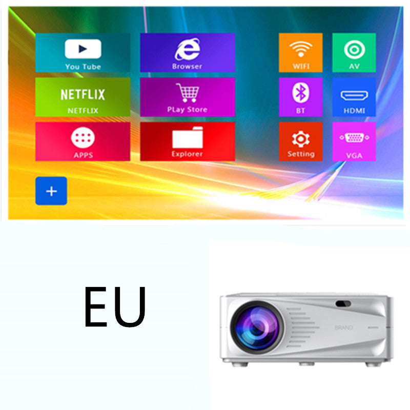 Hd Smart Projector Wifi Home 3200 Lumen Cell Phone Projector