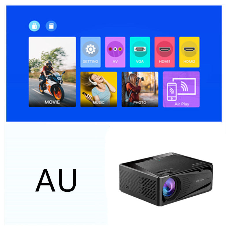 Hd Smart Projector Wifi Home 3200 Lumen Cell Phone Projector