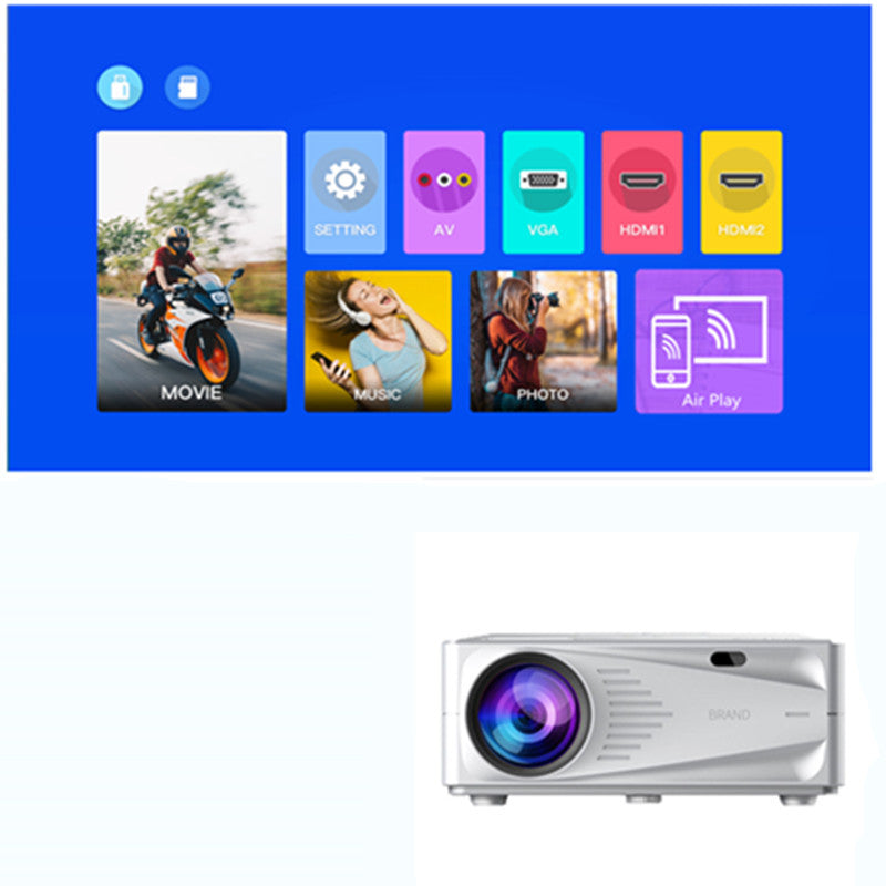 Hd Smart Projector Wifi Home 3200 Lumen Cell Phone Projector