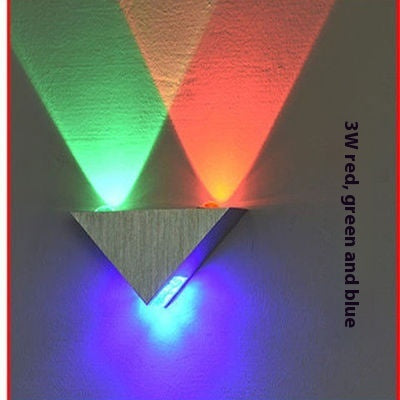 Fashion Creative Led Triangle Wall Lamp